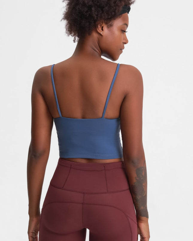 Millennia Feel Like Skin Scoop Neck Sports Cami