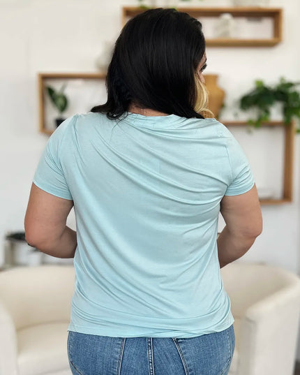 Basic Bae Bamboo Full Size Round Neck Short Sleeve T-Shirt Plus Size