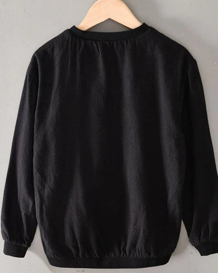 Men's Plus Size Zip Up Long Sleeve Jacket