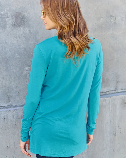 Basic Bae Full Size Round Neck Long Sleeve Top