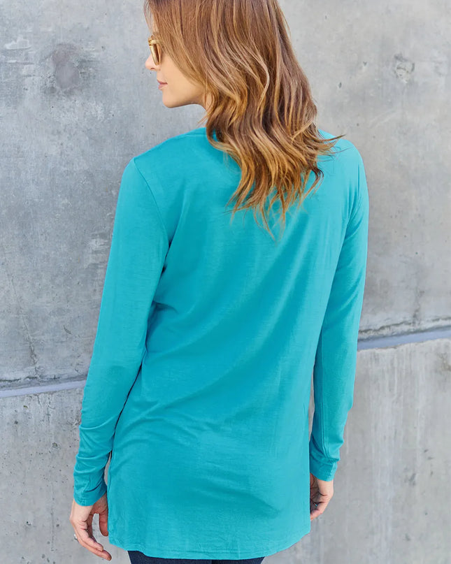 Basic Bae Full Size Round Neck Long Sleeve Top