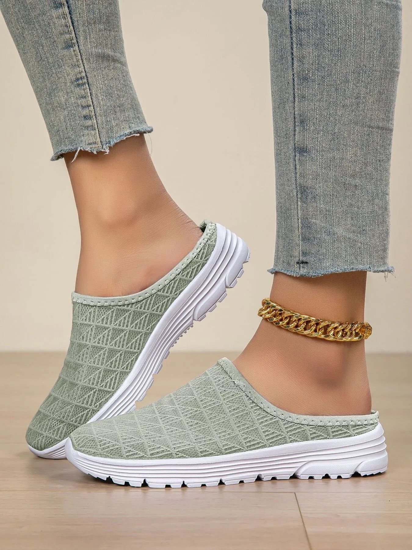 Breathable Mesh Slip-Ons 