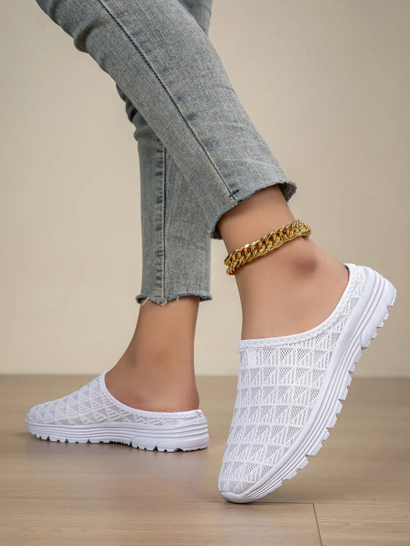 Breathable Mesh Slip-Ons 