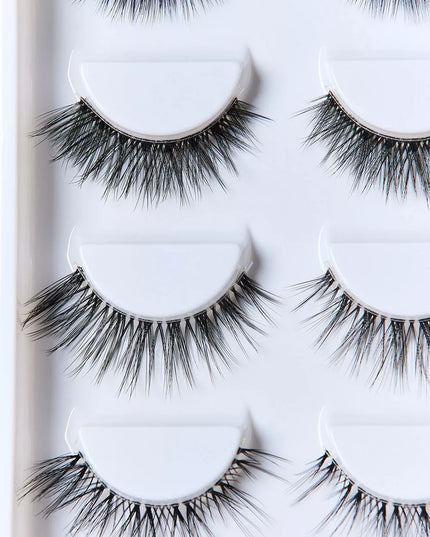 SO PINK BEAUTY Faux Mink Eyelashes Variety Pack 5 Pairs