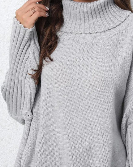 Turtleneck Long Sleeve Sweater