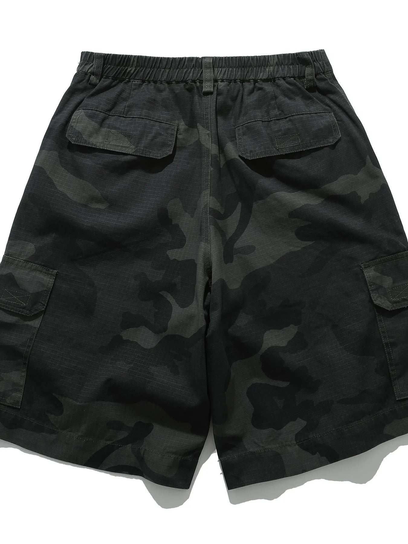 Men's Camouflage Cargo Shorts Dark Green Camouflage