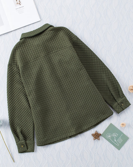 Button Down Collared Jacket