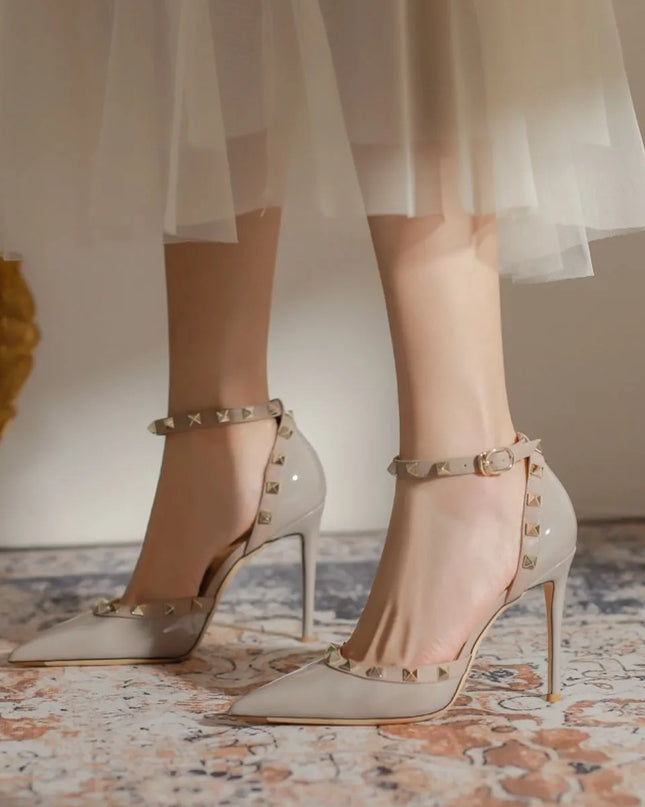 Point Toe Kitten Heels Pumps 