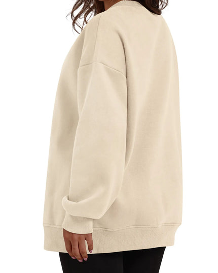 Oversized Long Sleeve Crewneck Sweatshirt