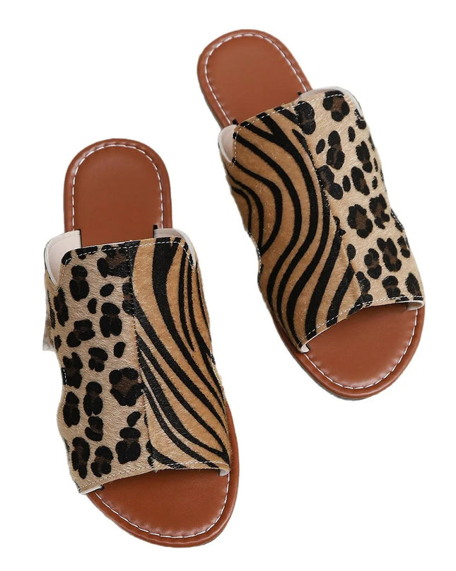 Open Toe Flats Sandals