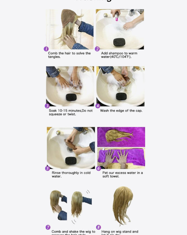 13*2" Lace Front Wigs Synthetic Straight 26" 150% Density 