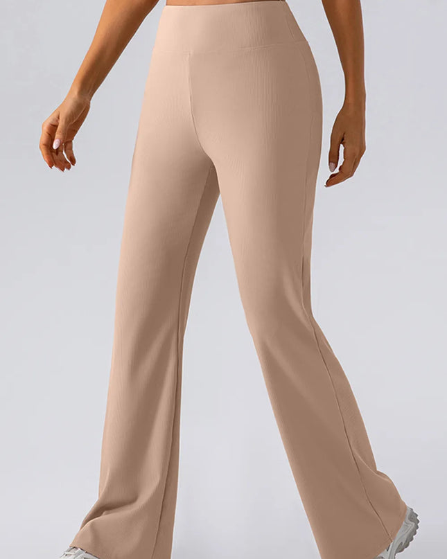 High Waist Straight Active Pants 