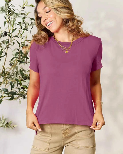 Basic Bae Full Size Round Neck Short Sleeve T-Shirt