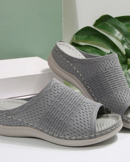 Mesh Open Toe Sandals