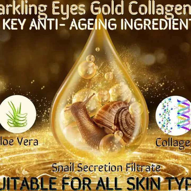 Ammuri Sparkling Collagen Gold Eyes Mask Under Eye Patches A
