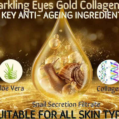 Ammuri Sparkling Collagen Gold Eyes Mask Under Eye Patches A