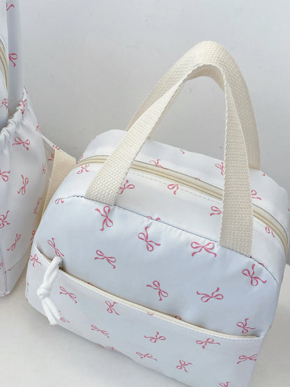 Bow Print 3-Piece Bag Set 