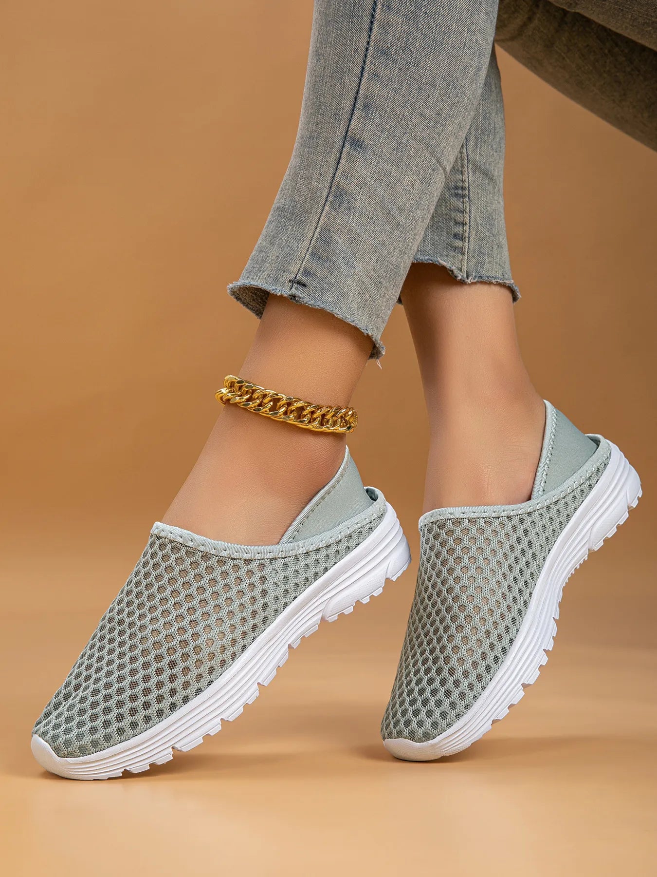 Breathable Mesh Slip-Ons