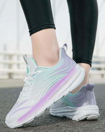 Gradient Colorful Breathable Athletic 