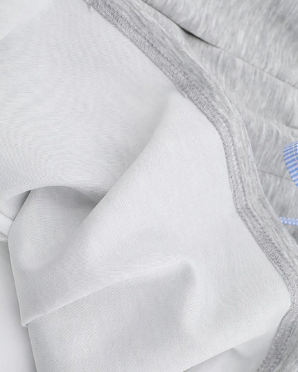 Drawstring Pleated Mini Skirt