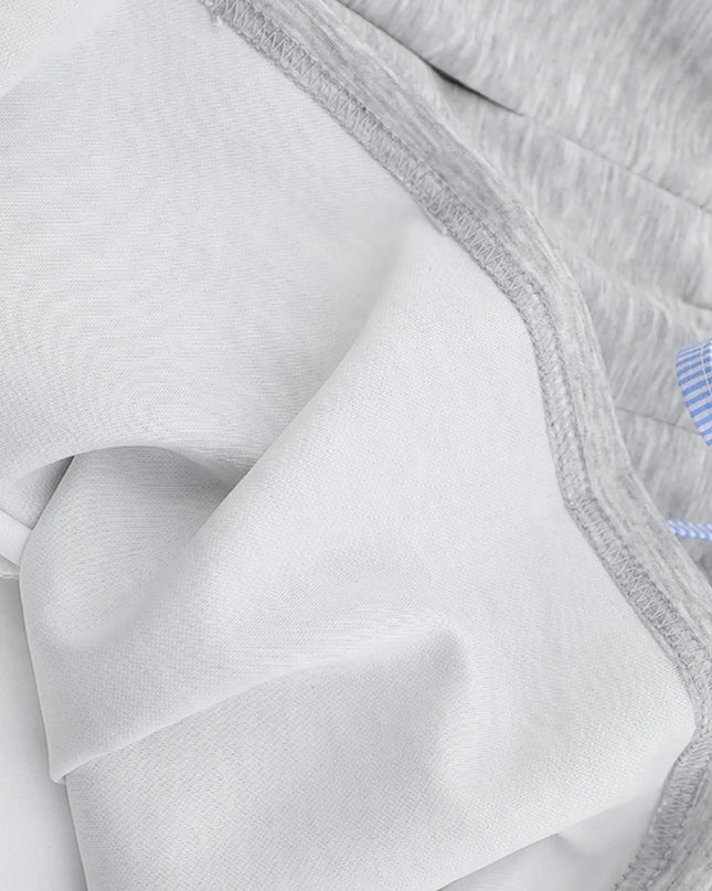 Drawstring Pleated Mini Skirt