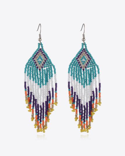 Beaded Dangle Earrings 