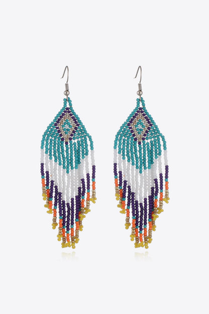 Beaded Dangle Earrings 