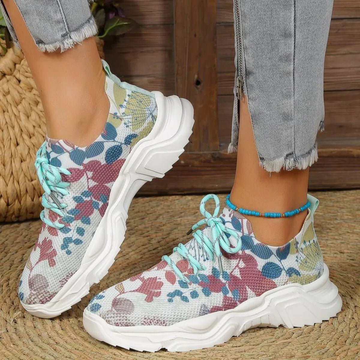 Round Toe Flats Athletic
