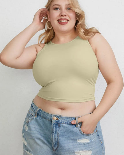 Basic Bae Full Size Round Neck Slim Tank