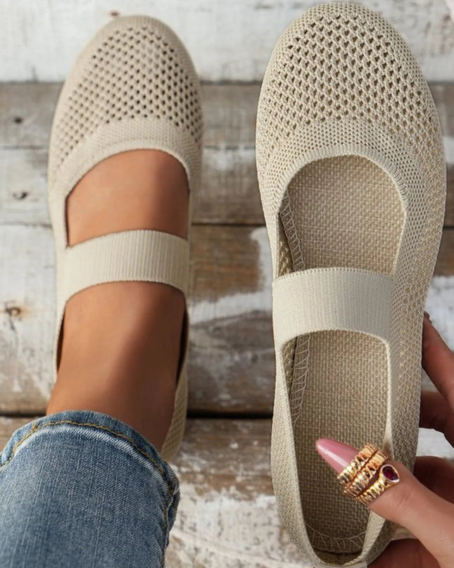 Breathable Mesh Slip-Ons 