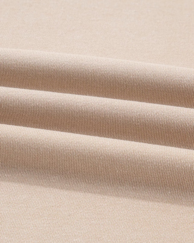 Solid Color Oversize Slit Sweatshirt and Ribbed Leggings 2pcs Set