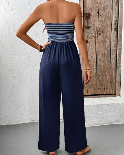 Tube Wide Leg Jumpsuit