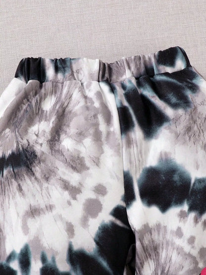 Children's Tie-Dye Hoodie & Pants Set
