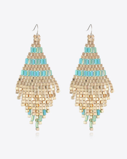 Beaded Dangle Earrings 