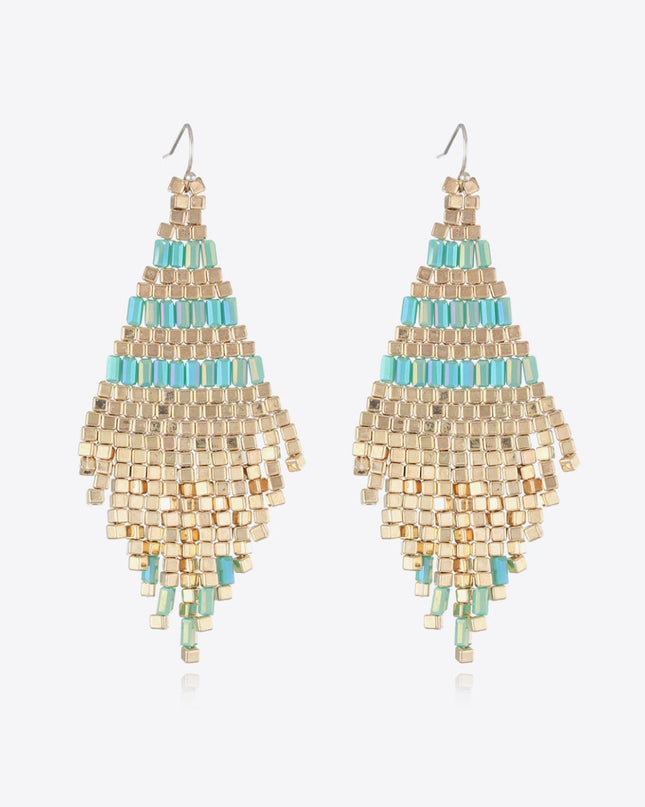 Beaded Dangle Earrings 