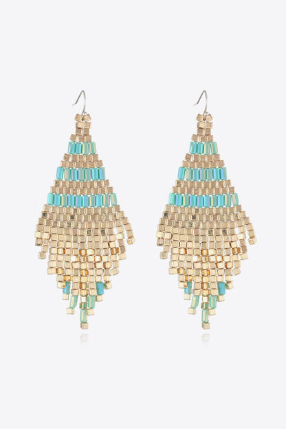 Beaded Dangle Earrings 