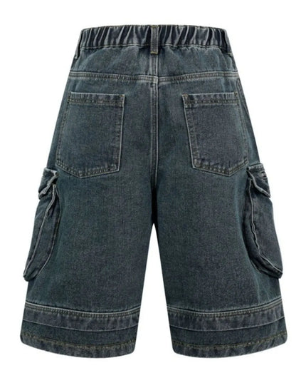 Men's Cargo Denim Shorts
