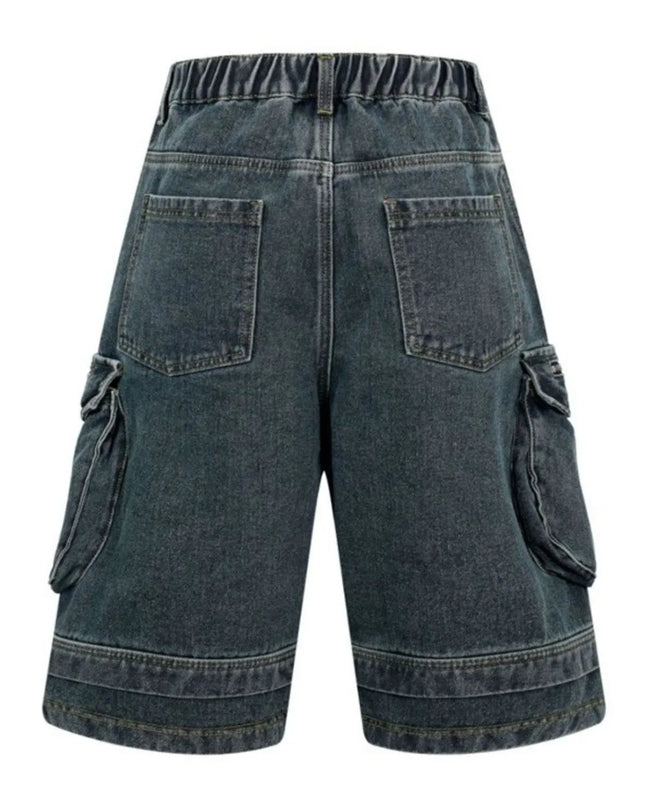 Men's Cargo Denim Shorts
