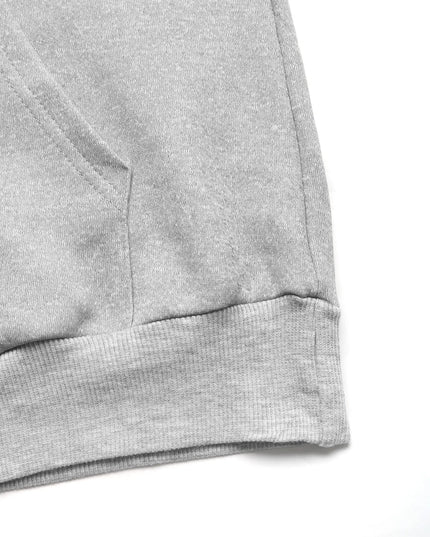 Drawstring Zip Detail Cold Shoulder Hoodie