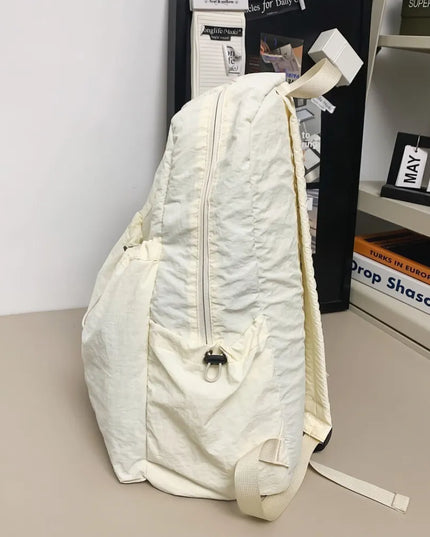 Drawstring Nylon Backpack Bag