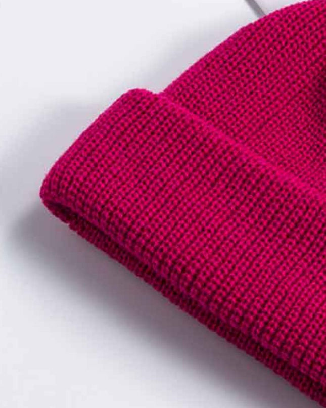 Cozy Rib-Knit Cuff Beanie