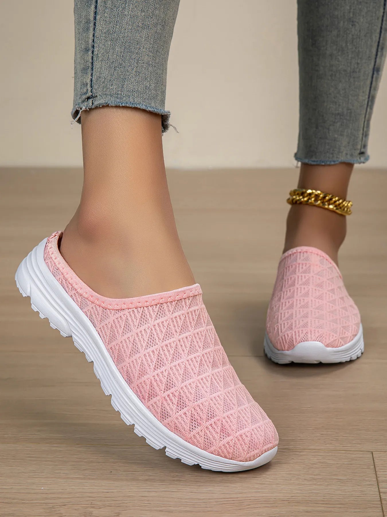 Breathable Mesh Slip-Ons 