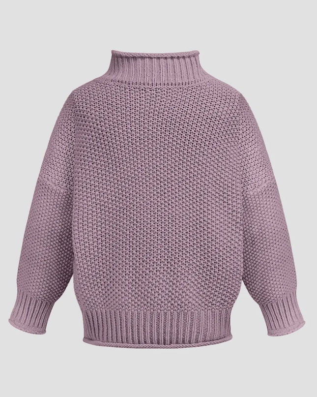 Turtleneck Long Sleeve Sweater