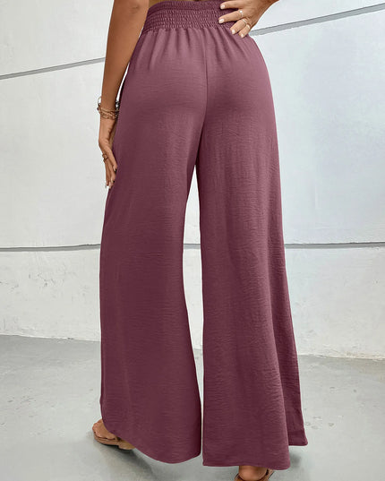 High-Waisted Wide Leg Pants