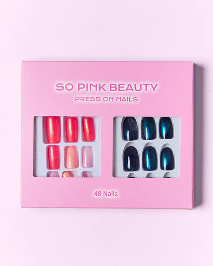 SO PINK BEAUTY Press On Nails 2 Packs 