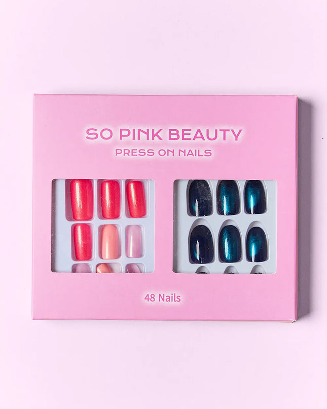 SO PINK BEAUTY Press On Nails 2 Packs 