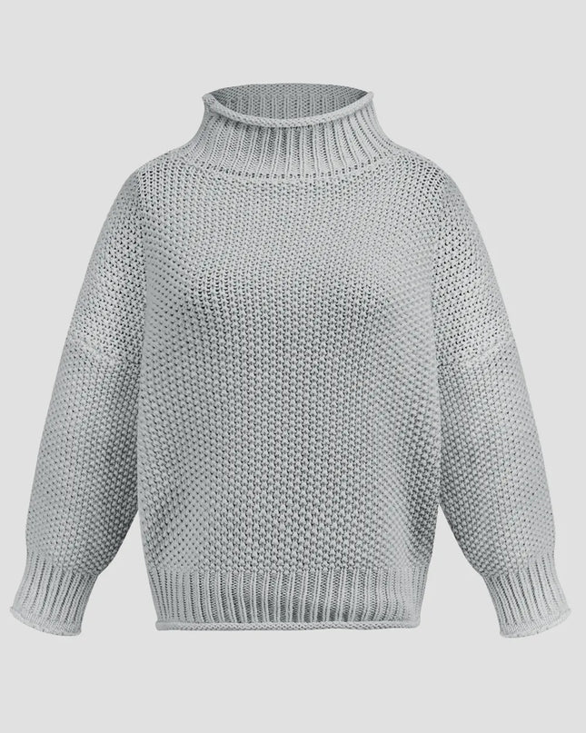 Turtleneck Long Sleeve Sweater