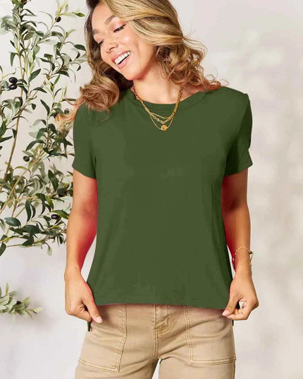 Basic Bae Full Size Round Neck Short Sleeve T-Shirt