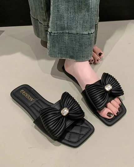 Bow-Knot Flat Sandals