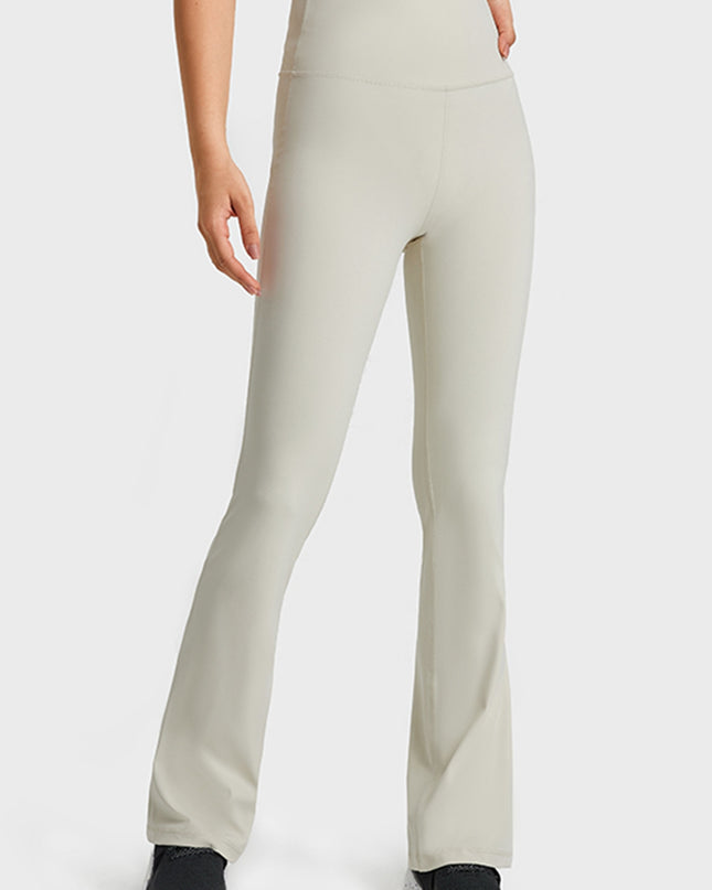 Millennia Elastic Waist Flare Yoga Pants